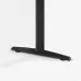 Bàn văn phòng HYPERWORK Core Desk 1m4 | Thép, Mặt bàn P1PB, Khung đen / Mặt đen - 1
