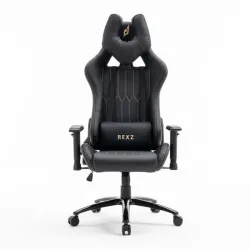 Ghế Gaming EDRA EGC239 REXZ | Da PU, Kê tay 3D, Piston Class 4, Đen