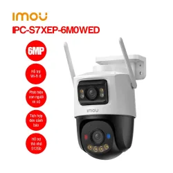Camera Wifi ngoài trời Cruiser Dual 2 6MP iMOU IPC-S7XEP-6M0WED [2 ống kính, quay quét]
