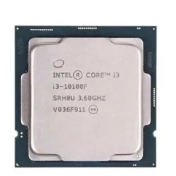 CPU Intel Core i3 10100F Cũ | LGA 1200, 4 nhân/8 luồng, Max 4.3 GHz