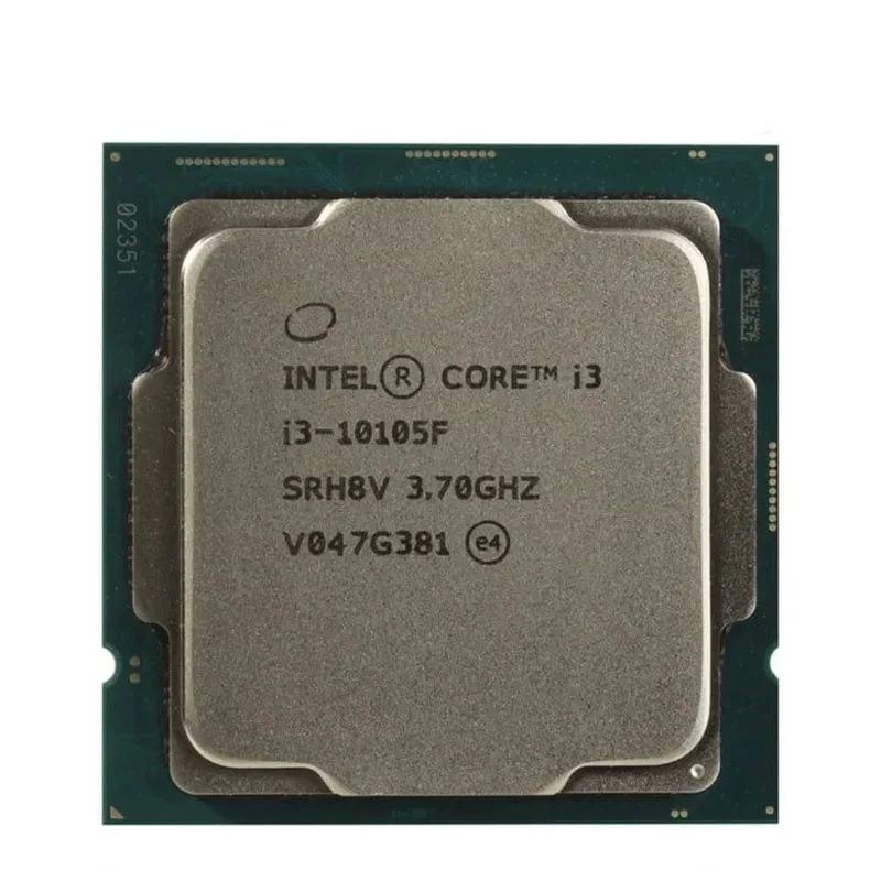 CPU Intel Core i3 10105F Cũ | LGA 1200, 4 nhân/8 luồng, Max 4.4 GHz
