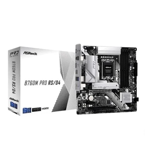 Mainboard ASRock B760M Pro RS DDR4 | LGA 1700, mATX, 4 khe RAM