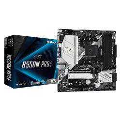 Mainboard ASRock B550M Pro4 DDR4 | AM4, mATX, 4 khe RAM