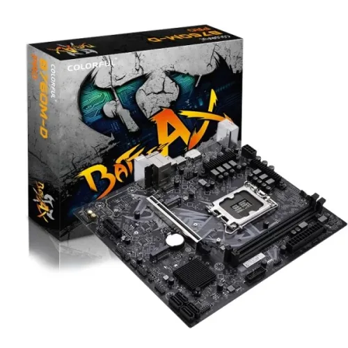 Mainboard Colorful Battle-AX B760M-D PRO V20 DDR4 | LGA 1700, mATX, 2 khe RAM