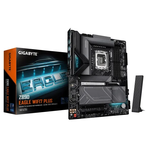 Mainboard Gigabyte Z890 EAGLE WIFI7 PLUS | Intel Z890, LGA1851, DDR5 9466+MT/s, Wi-Fi 7