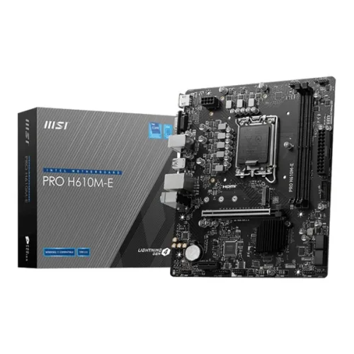 Mainboard MSI Pro H610M-E DDR5 | LGA 1700, mATX, 2 khe RAM