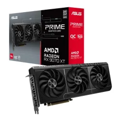 Card màn hình AMD Radeon RX 9070 XT ASUS Prime OC | 16GB GDDR6, 4096 SP, 750W
