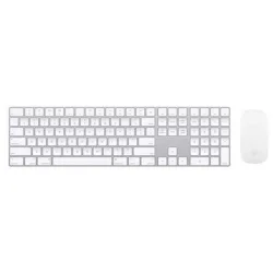Combo phím chuột văn phòng Apple A1843 | Bluetooth, Fullsize, White