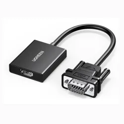 Cáp chuyển đổi VGA sang HDMI + Audio | 1080P@60Hz, Ugreen 50945