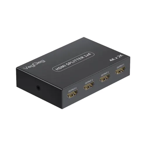 Bộ chia HDMI VEGGIEG VHD07 | Chia ra 4 cổng