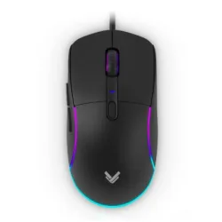 Chuột gaming VSP VM501 | Có dây, 7200 DPI, 115g, RGB, Đen
