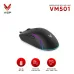 Chuột gaming VSP VM501 | Có dây, 7200 DPI, 115g, RGB, Đen - 3