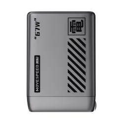 Củ sạc nhanh Movespeed CG106 67W | Super GaN, Đen