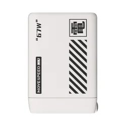 Củ sạc nhanh Movespeed CG106 67W | Super GaN, Trắng