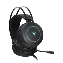 Tai nghe Gaming Rapoo VH160S Black Virtual 7.1 | USB, Over-ear, ENC, Đen