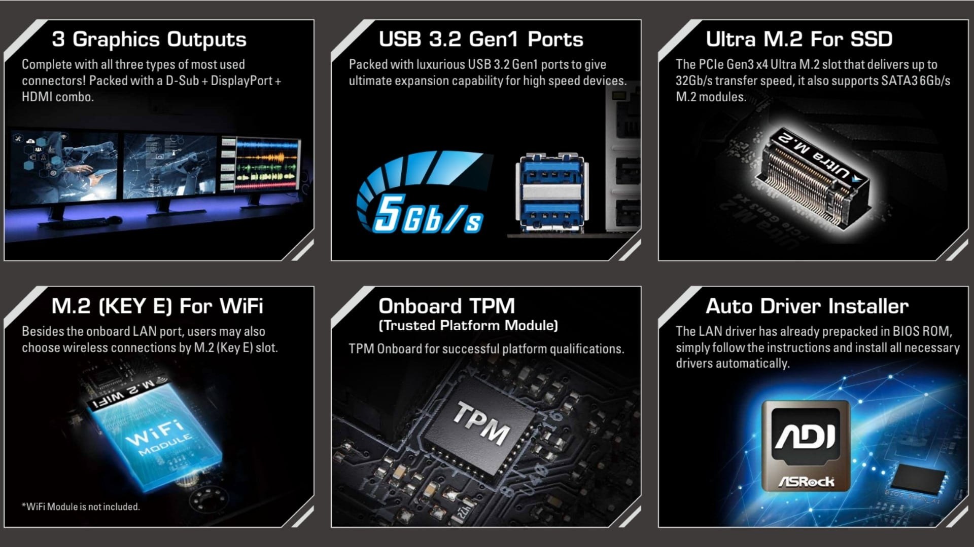 ASRock H510M-A/M.2 SE – Bo mạch chủ phổ thông toàn diện cho nhu cầu học tập, làm việc và giải trí