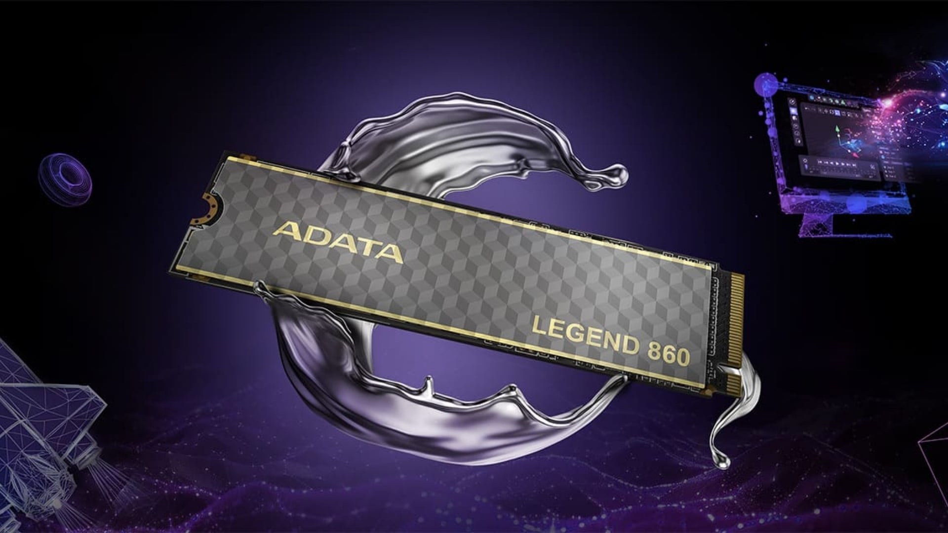 Ổ cứng SSD ADATA LEGEND 860 500GB PCIe Gen4 x4 - Tuổi thọ cao